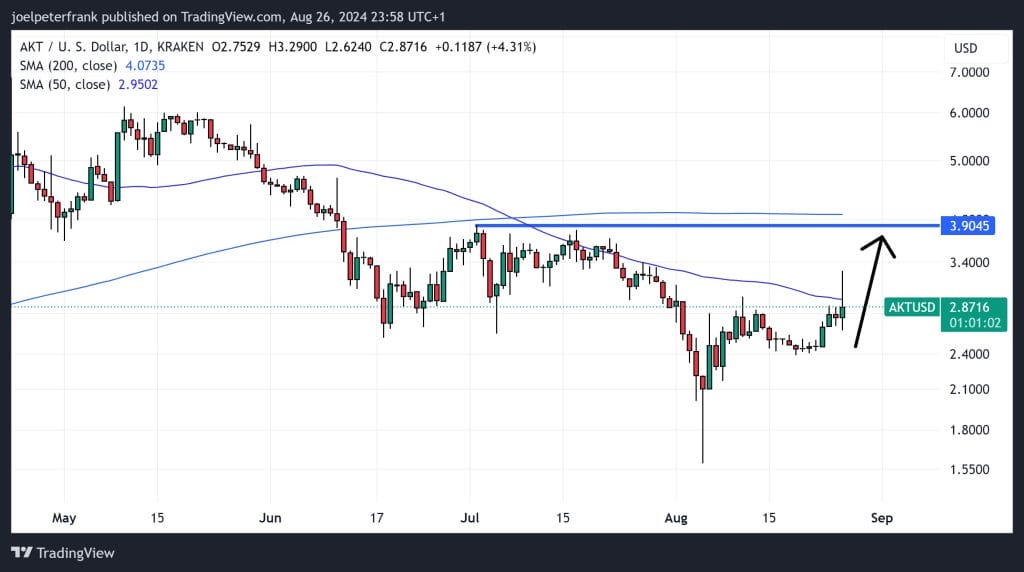 Top Crypto Performers Today – Akash Network, Helium