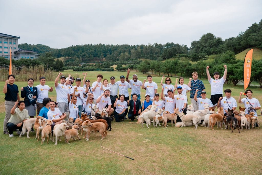 BONK and NY-based Korean K9 Rescue (KK9R)