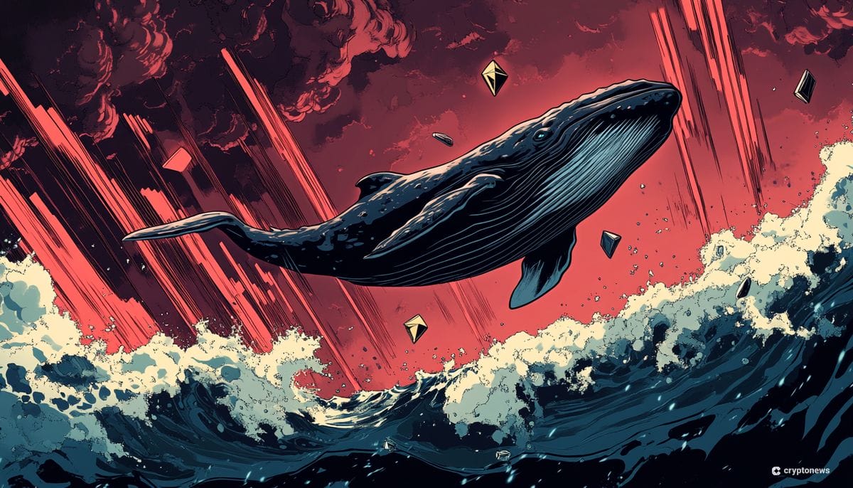 Ethereum Price Teeters on 15% Drop as ICO Whale Dumps $7.6M ETH