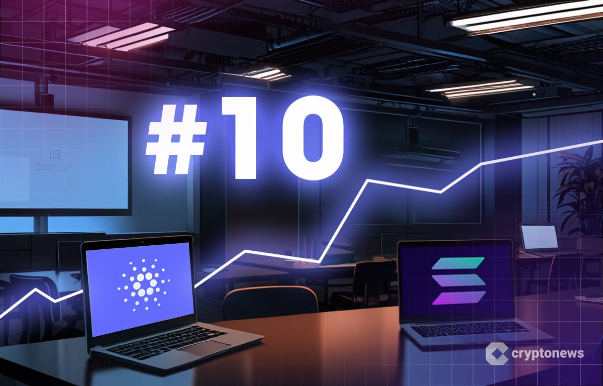 Cardano Joins Top 10 Cryptos – Will ADA Challenge Solana Next?