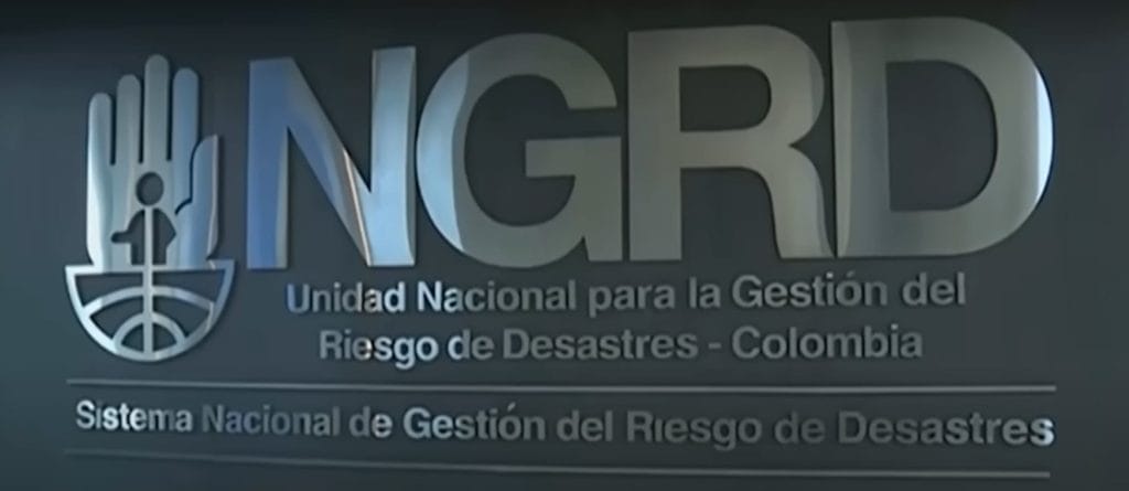 The headquarters of UNGRD, Colombia’s disaster relief fund.