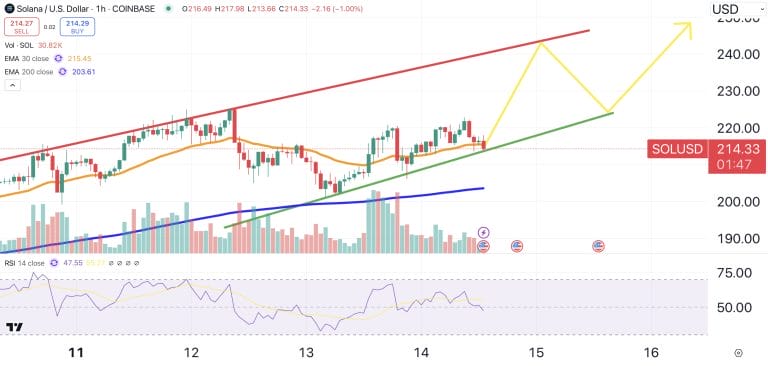 SOL Price Set for Parabolic Rise as Daily Volume Surpasses $13 Billion – Can Solana Overtake Ethereum?