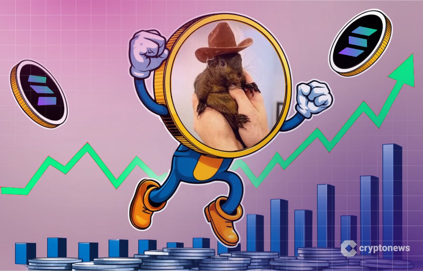 Solana Meme Coin Craze Explodes After Peanut the Squirrel’s Viral Story – Will SOL Price Follow?