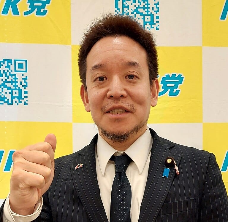 Japanese lawmaker Satoshi Hamada.