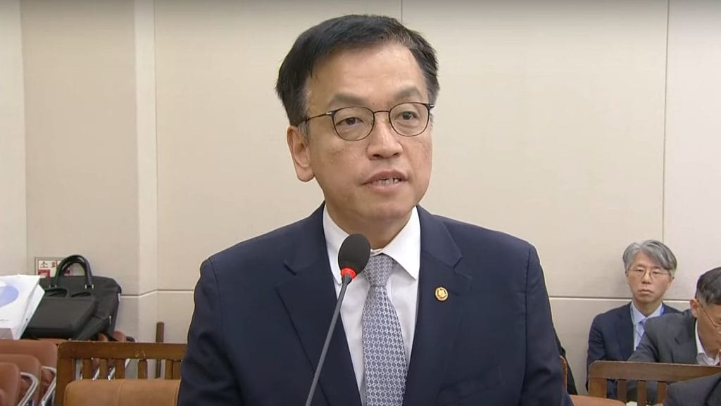 Choi Sang-mok, South Korea’s Deputy Prime Minister and Minister of Strategy and Finance, speaking on December 17, 2024.