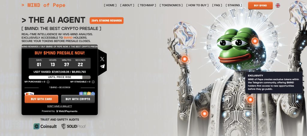 mind of pepe raises nearly $8m