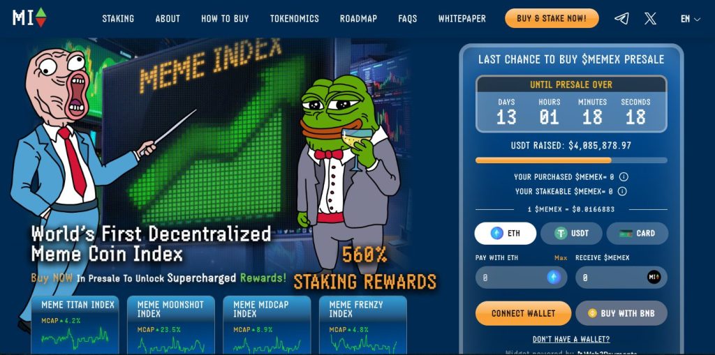 meme index raises $4 million to launch its investment platform