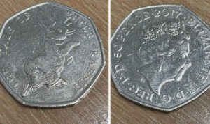 Rare 50p coin with tiny mistake listed for eye-watering £25,000 – check your pockets