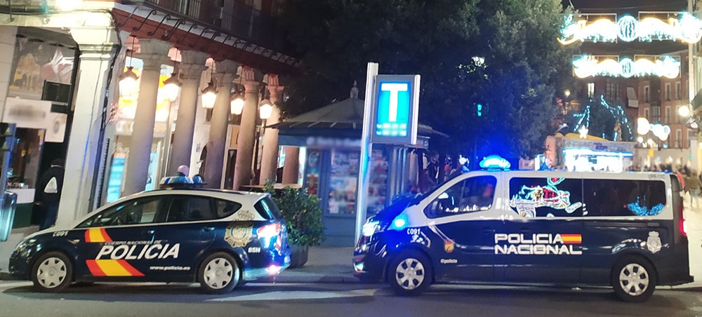 National Police Corp vehicles in Spain