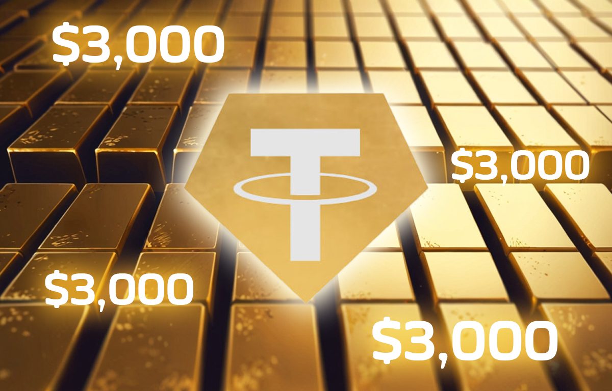 Tether Gold Reaches New All-Time High as Gold Hits $3,000