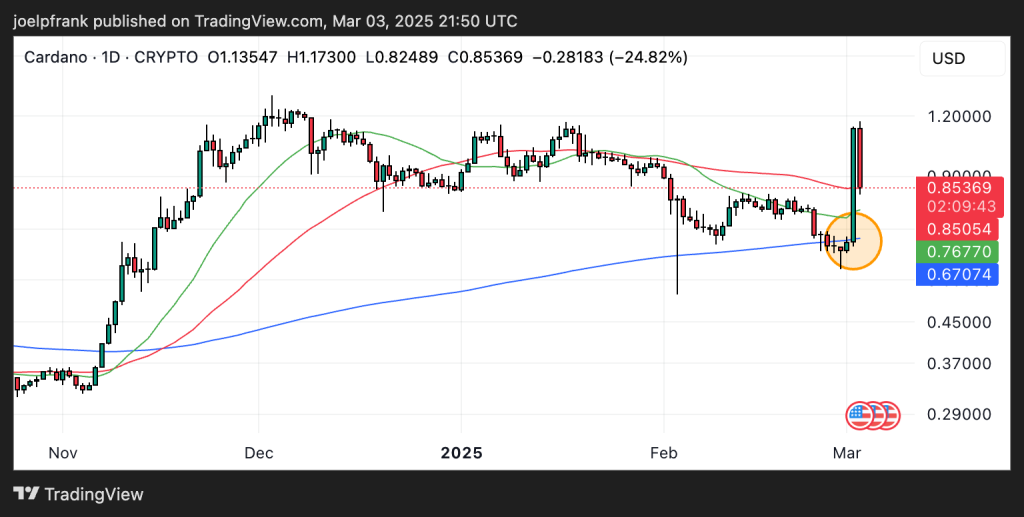 Trump’s Crypto Reserve Sends Cardano Soaring