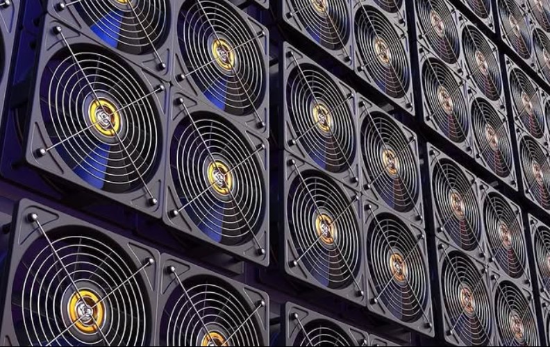 Power Systems’ Bitcoin mining rigs.