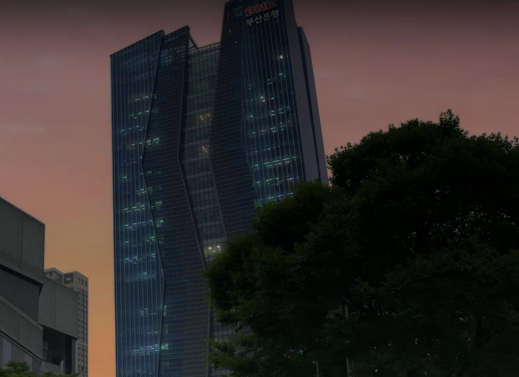 The headquarters of Busan Bank.