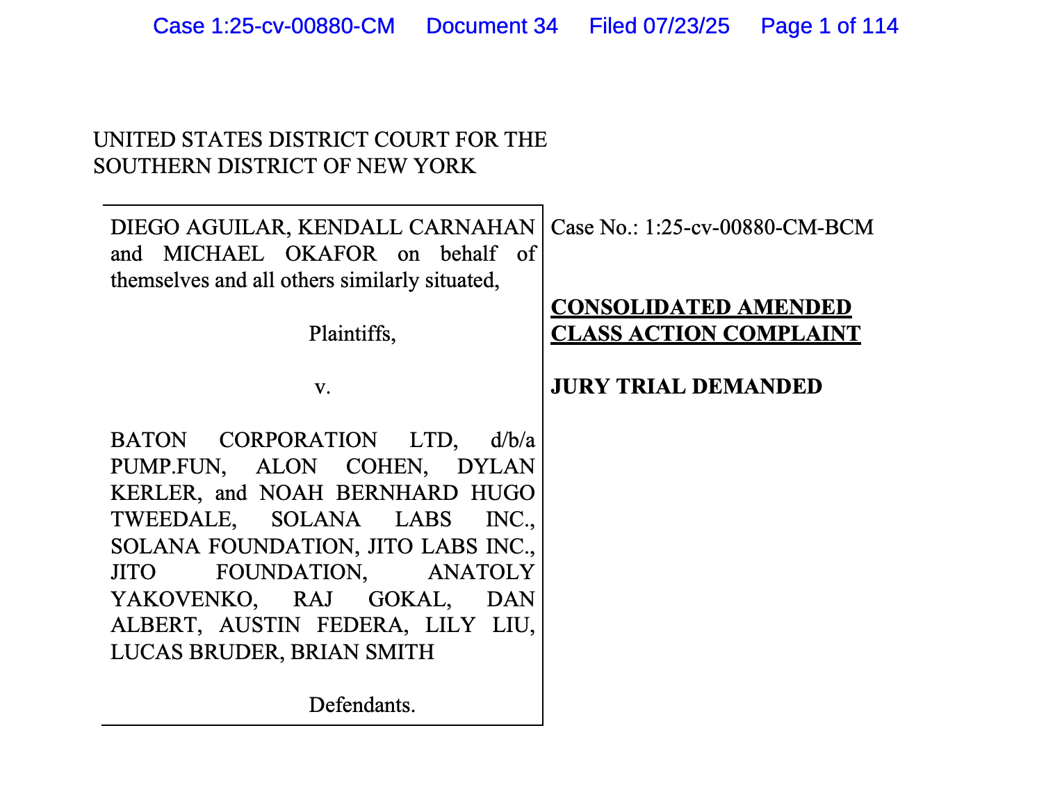Pump.fun Accused of Running 'Unlicensed Casino' in $5.5B Class Action Lawsuit