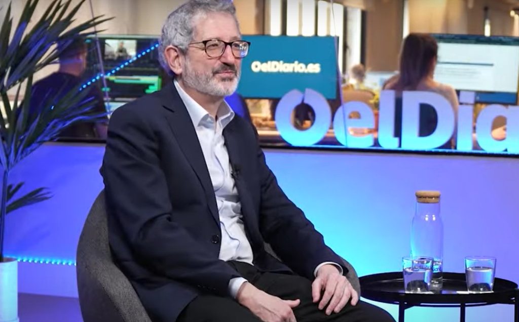 Carlos Martín Urriza, the Sumar spokesperson for Economy and Finance.