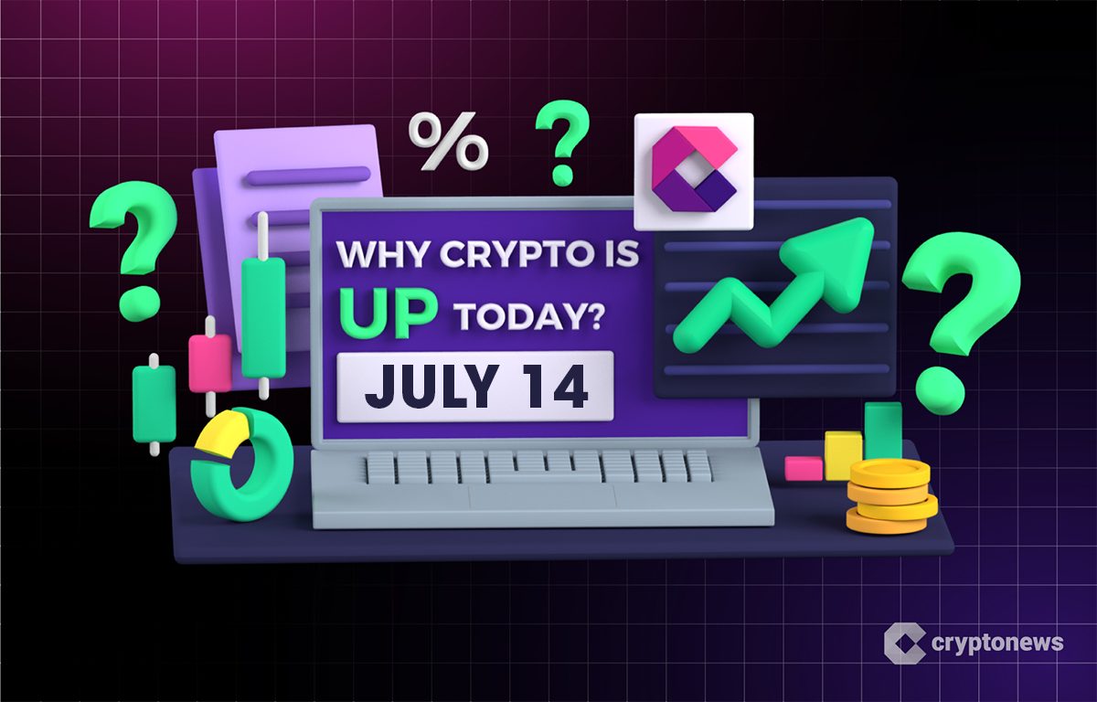 why is crypto up today