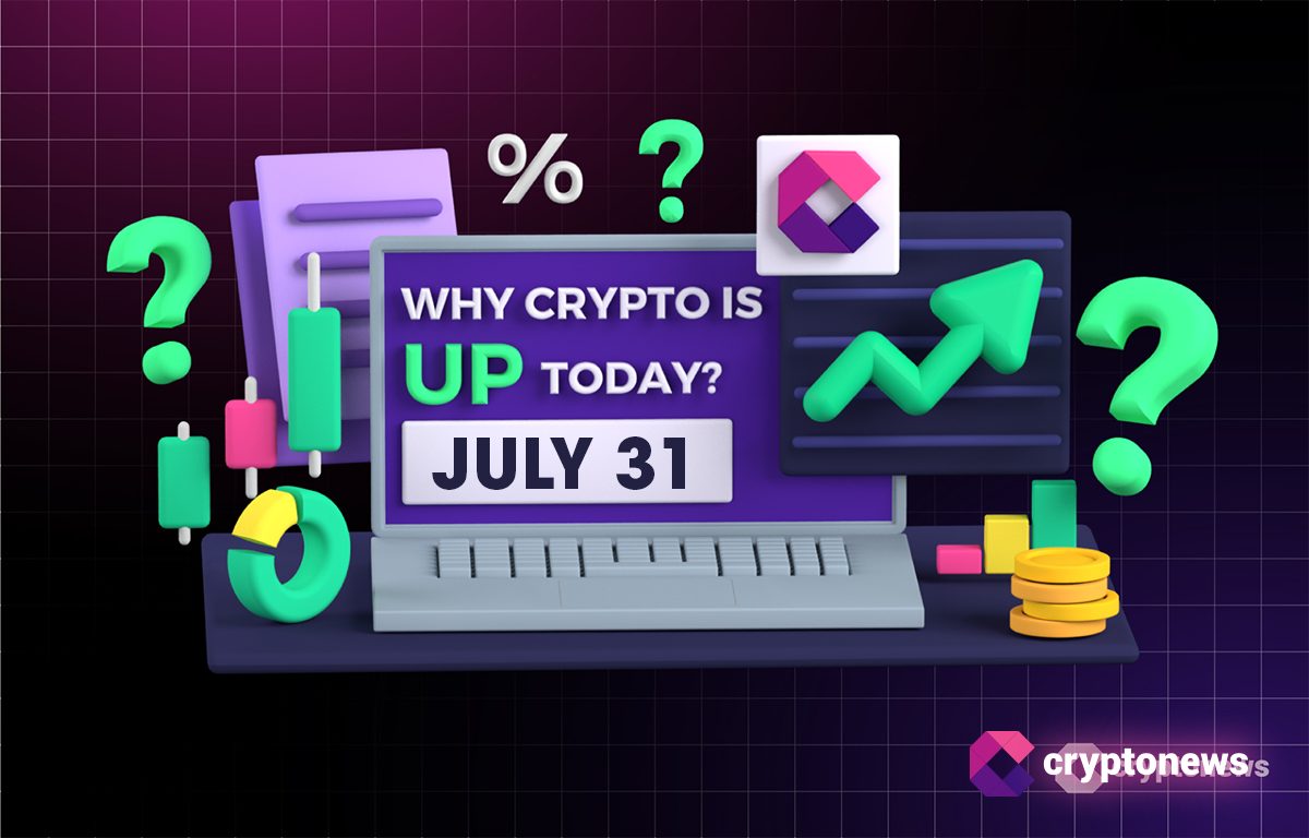 why is crypto up today