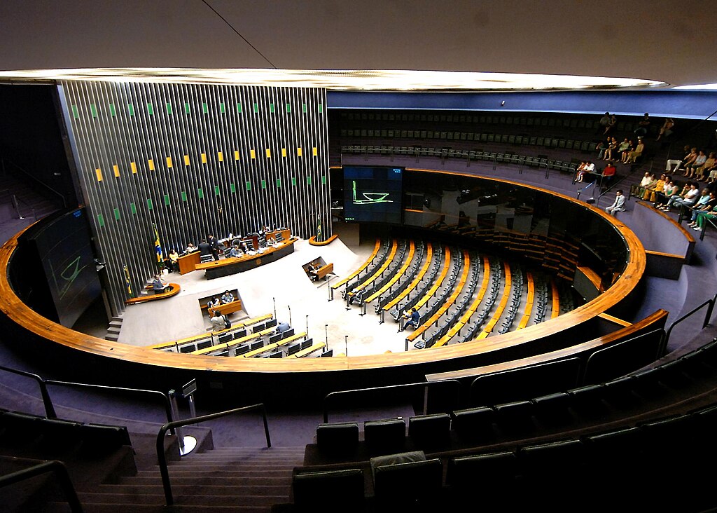 The Brazilian Chamber of Deputies.