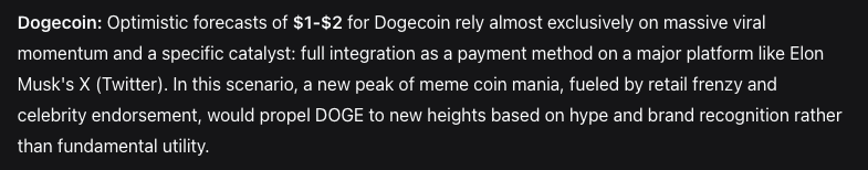 deepseek ai predicts doge