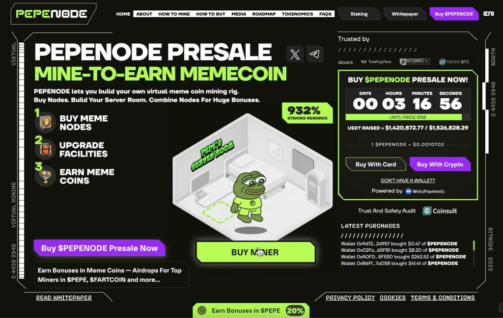 pepenode crypto presale