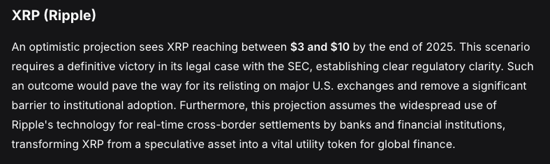 deepseek ai predicts xrp