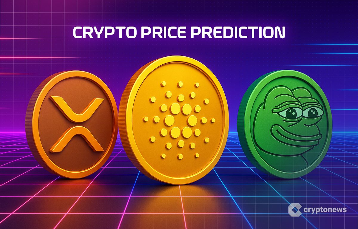 Crypto Price Prediction Today 8 October – XRP, Cardano, Pepe.