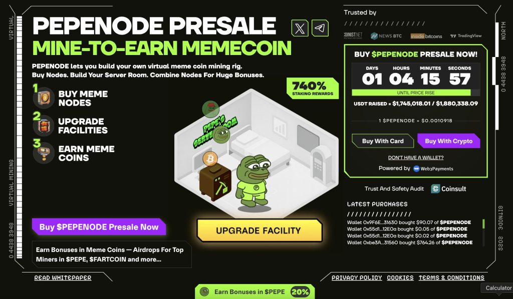 pepenode crypto presale