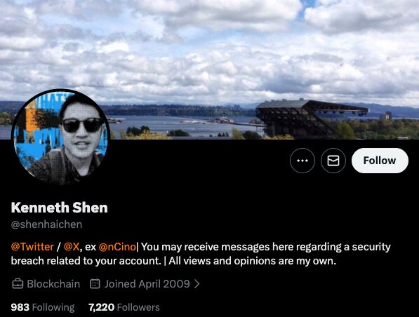 Scroll Founder Account Hack - Changed Profile Info