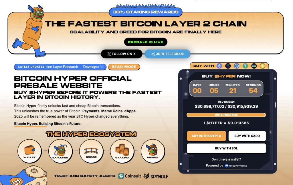 bitcoin hyper presale