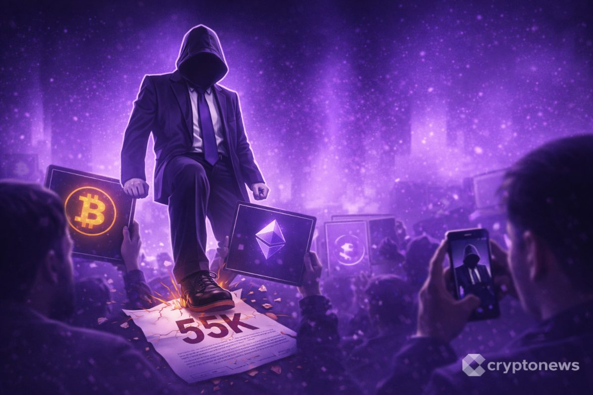 CryptoQuant warns Bitcoin price may not be done falling, with on-chain data pointing toward a possible $55,000 bear market floor.