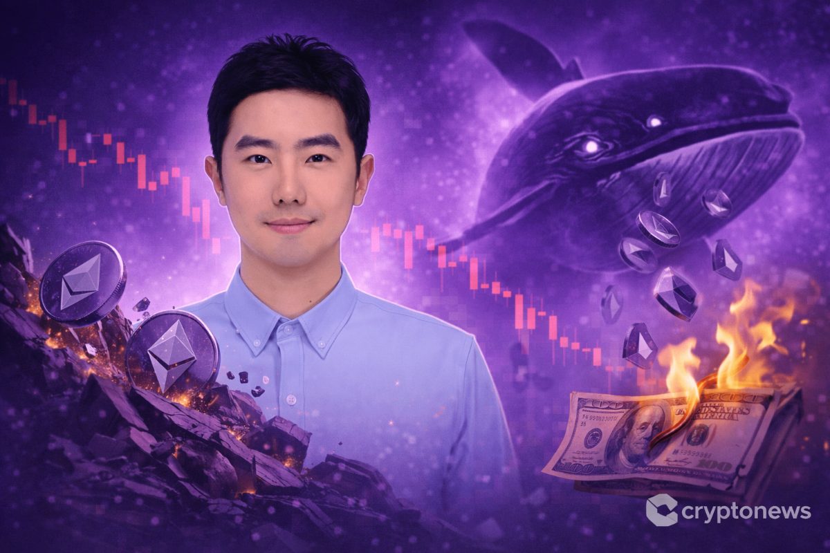 Big whale Garrett Jin moves $543M in ETH to Binance, fueling sell-off fears as Ethereum price coils near $1,950—will support break?