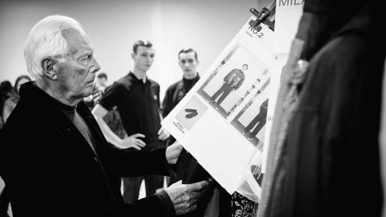 Giorgio Armani’s bizarre will has caused a rift at his fashion label
