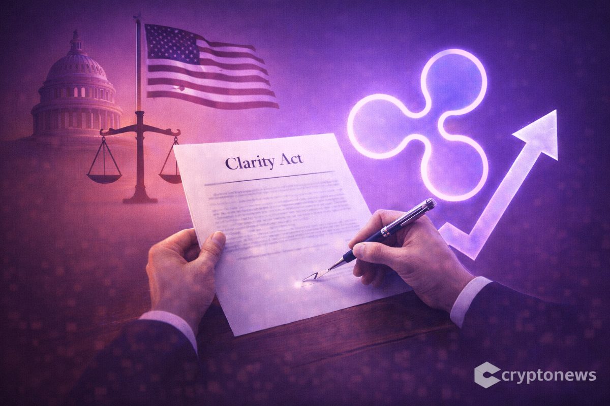 Brad Garlinghouse says there is a 90% chance the US CLARITY Act passes by April, could this finally end regulatory uncertainty for XRP price?