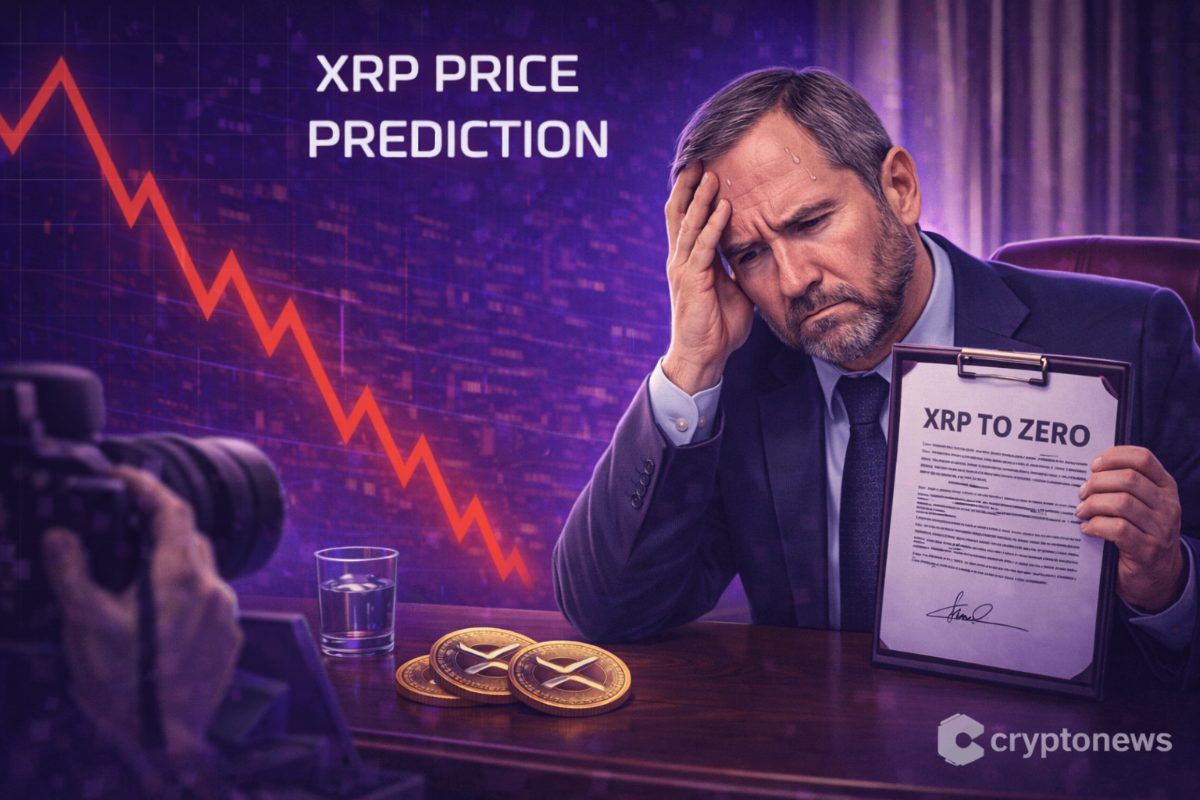 XRP prints a Gravestone-style rejection near $1.65 as momentum fades. XRP Price Prediction now overly bearish with some calling 46% drop.