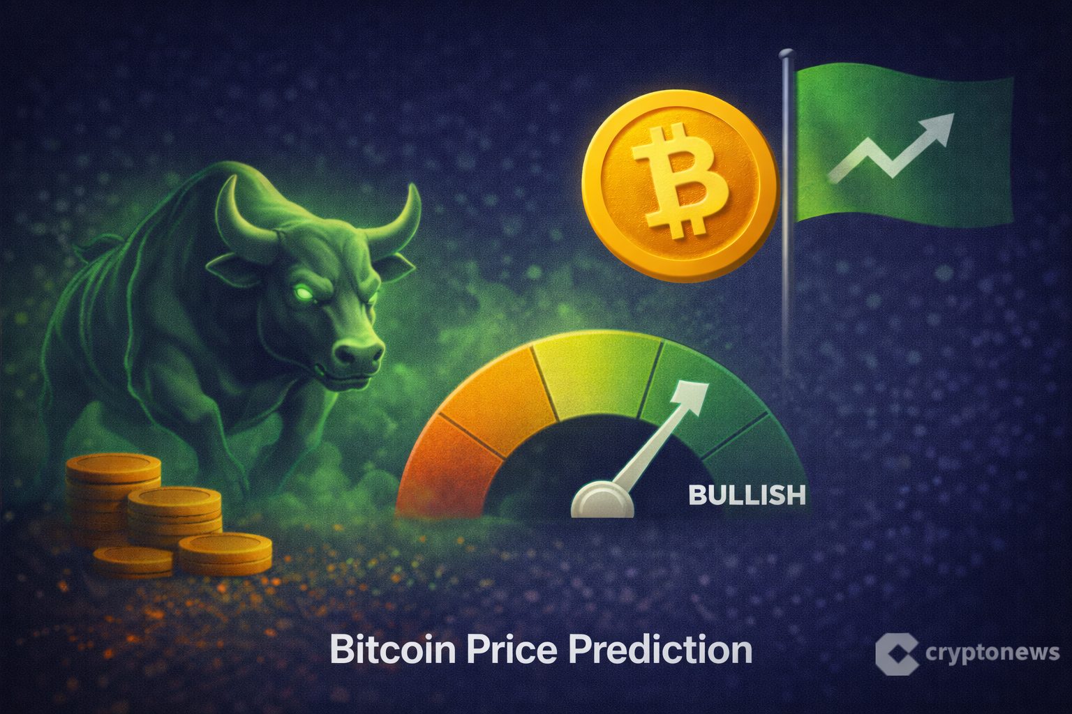 Bitcoin rebounds toward $74K as sentiment flips bullish, with Bitcoin price prediction watching $72K support for a potential push toward $80K.