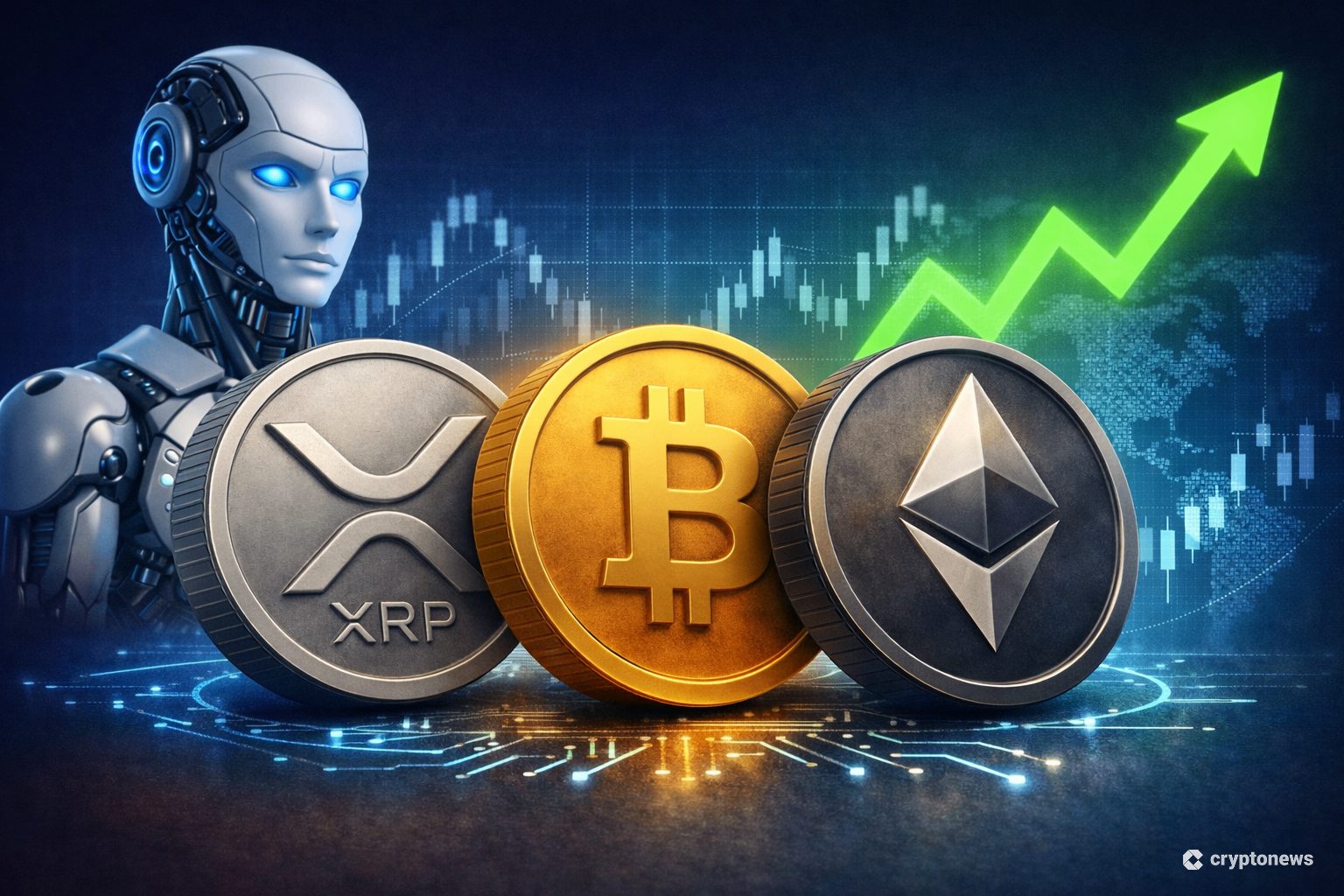 China's Alibaba AI Predicts the 2026 Price of XRP, Bitcoin and Ethereum