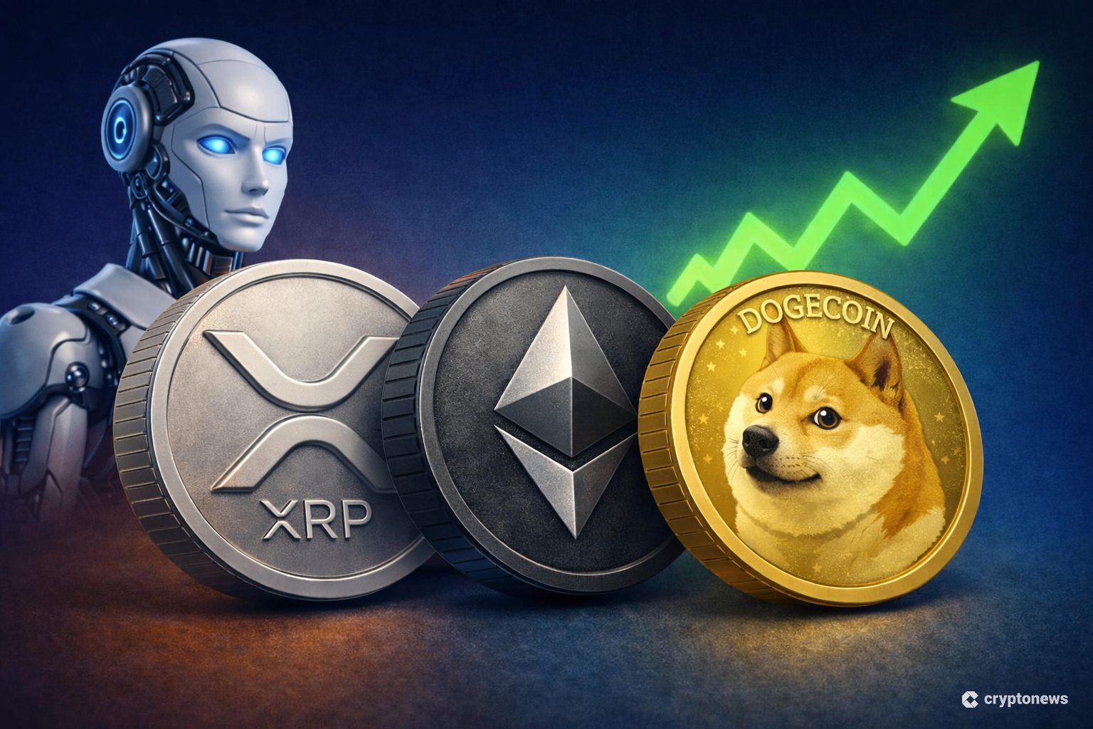 Strange New Chinese AI 'KIMI' Predicts the 2026 Price of XRP, Ethereum and Dogecoin
