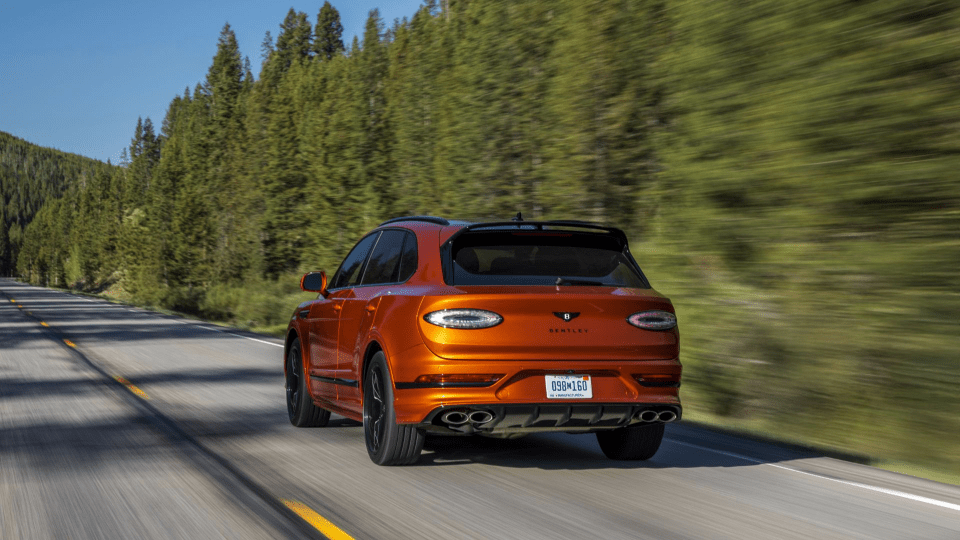 The Bentayga Speed has more attitude than I’d expected. It feels poised and purposeful from behind the wheel, and sounds like a Mercedes-AMG G63 rumbling through Knightsbridge.&nbsp;