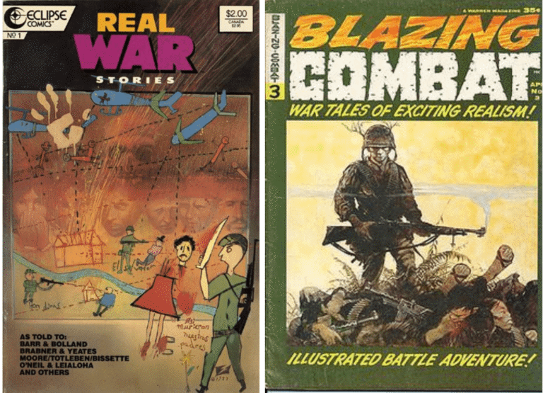 How comics taught us how to love and hate war for nearly a century