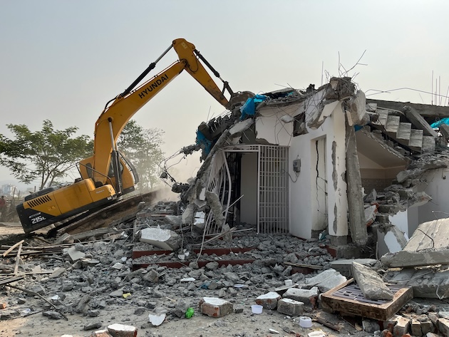 Construction and demolition waste is among the highest in terms of waste recovery rates. Credit: FutuRaM