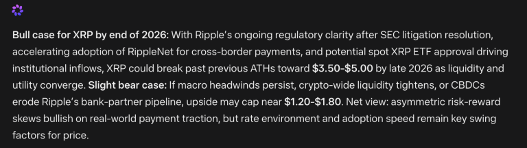 Mark Zuckerberg New META AI Predicts the Price of XRP by The End of 2026