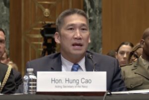 Navy: Iran war stockpile woes behind ‘pause’ on aid to Taiwan​