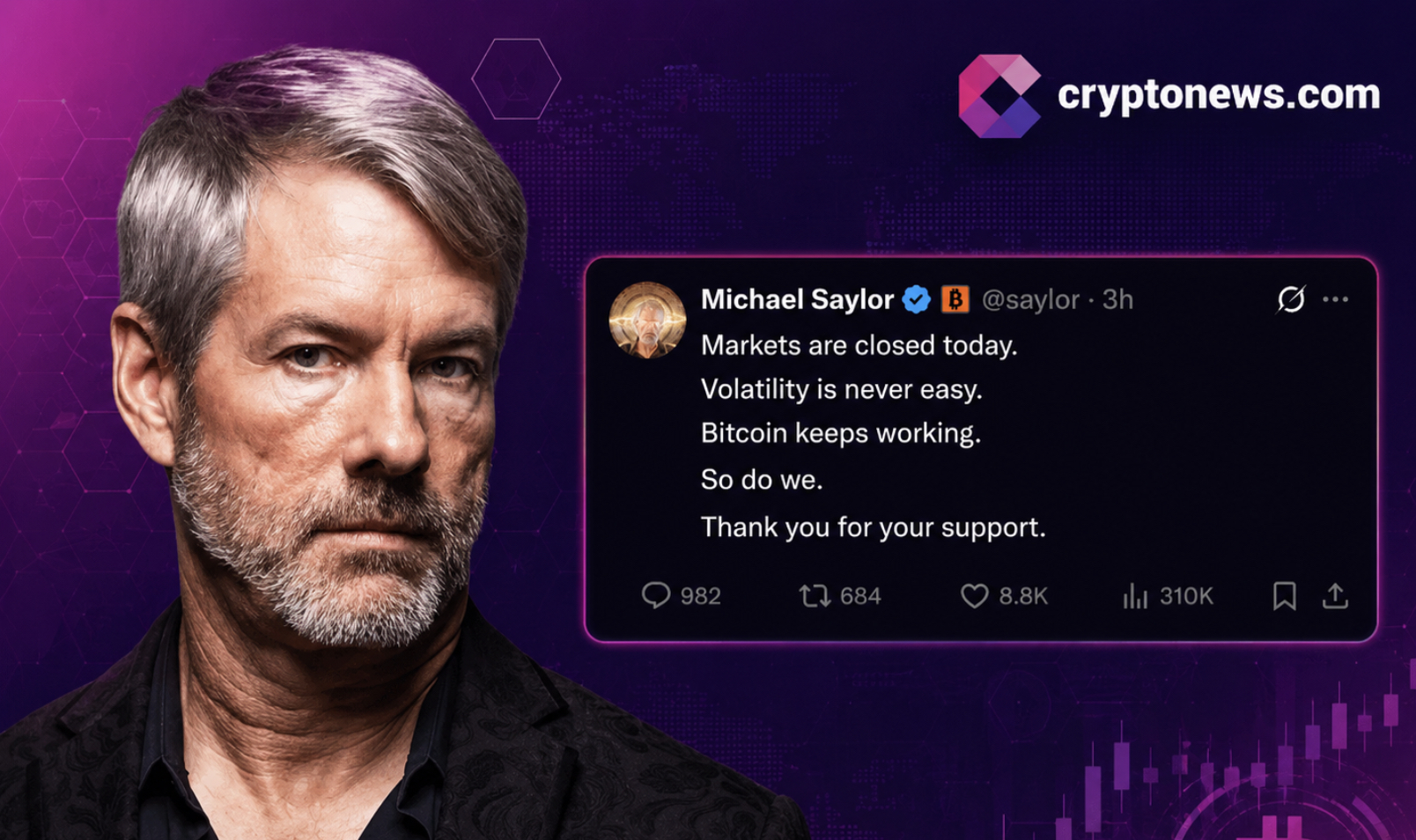 Iran peace deal collapse, pressuring Bitcoin and Strategy as STRC breaks peg. Microsoft flags crypto risks, adding pressure on the industry.