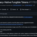 Ethereum News: Ethereum’s pERC-20 Proposal Would Make Token Transfers Private by Default