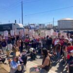 Japanese Internment Survivors Gather to Demand Closure of Texas ICE Jail