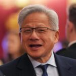 Nvidia chief brushes off tech sell-off as a buying opportunity