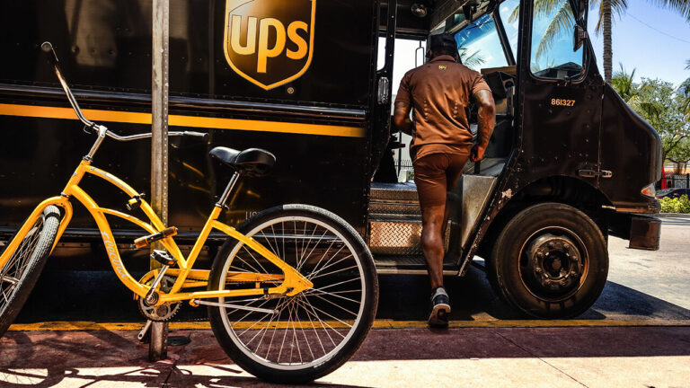 UPS is losing ground to FedEx