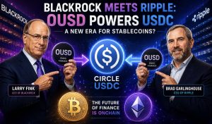 Crypto News, July 2: Circle USDC Hit by Blackrock and Ripple XRP Backed OUSD, Bitcoin and Ethereum Price Recovering
