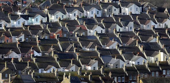 rows of houses