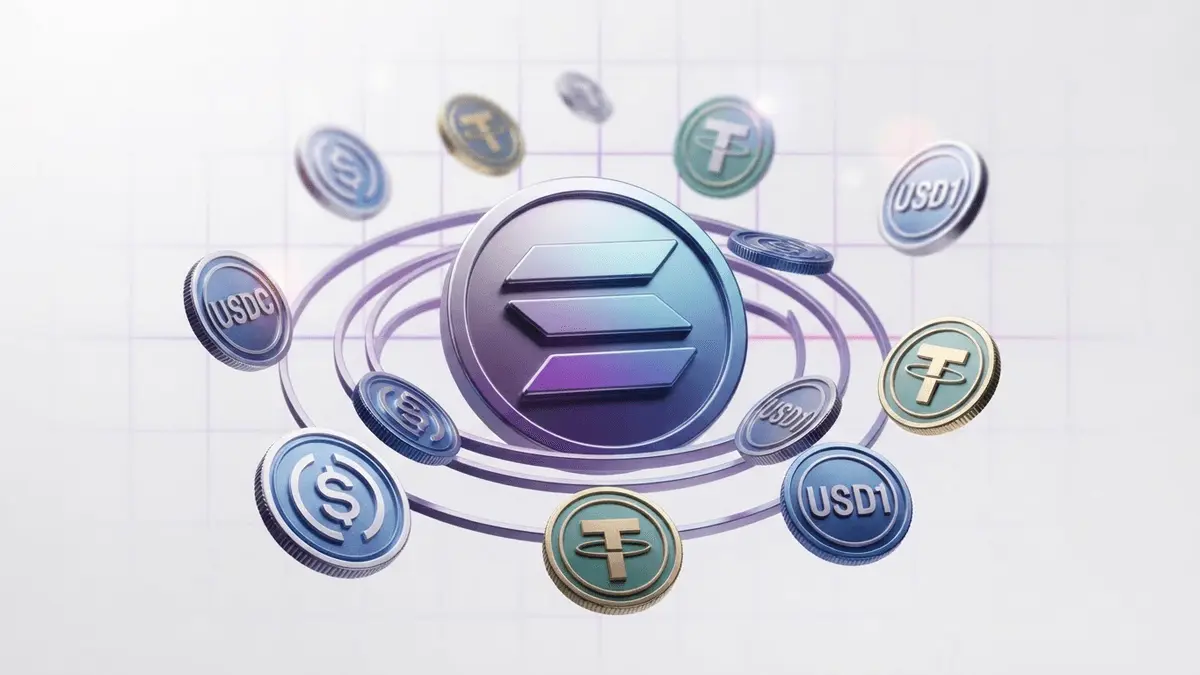 In Solana news today, the stablecoin market cap surpassed $15Bn as USD1 and USDGO push the non-USDC/USDT to an all-time high of $4.81Bn.